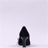 Hispanitas Paris Bow Tie High Heel - Black Suede